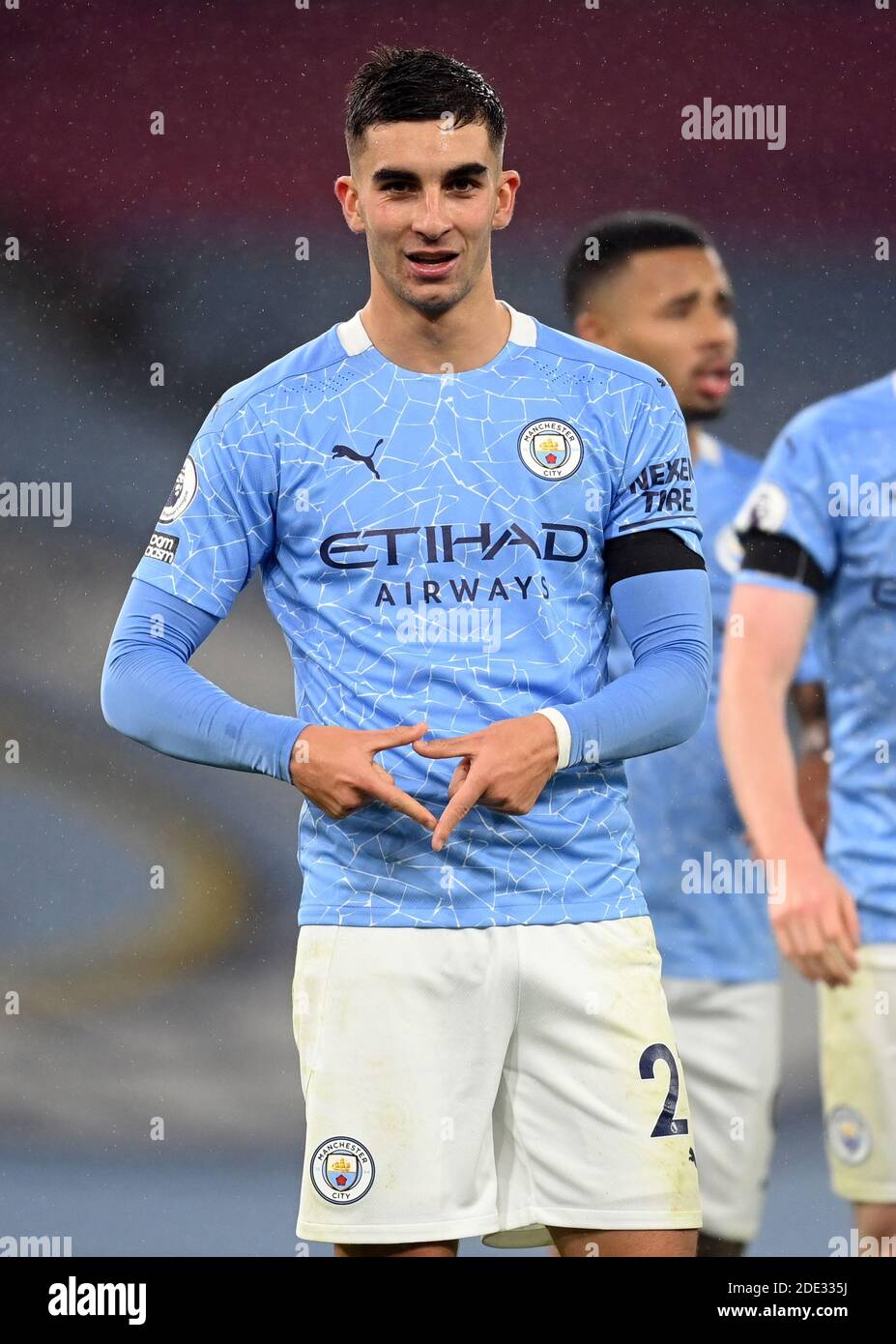 Manchester City s Ferran Torres Celebrates Scoring The Fourth Goal manchester-city-s-ferran-torres-celebrates-scoring-the-fourth-goal