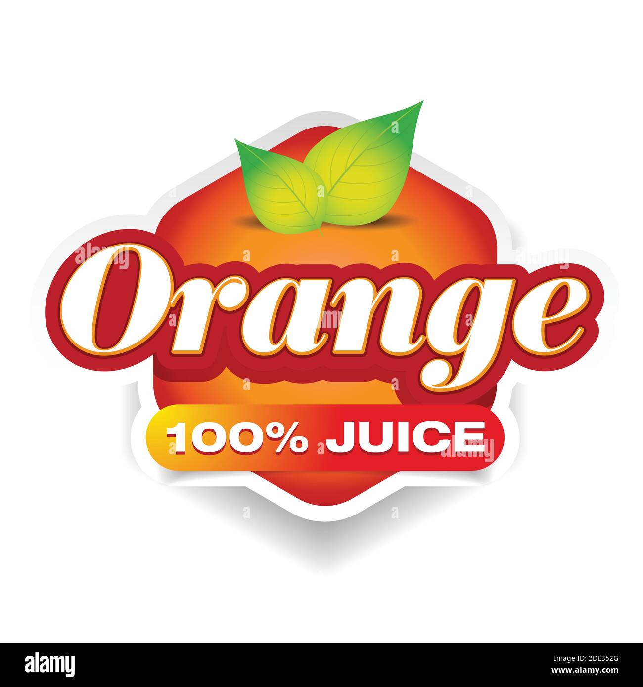 Orange juice Stock Vector Images Alamy