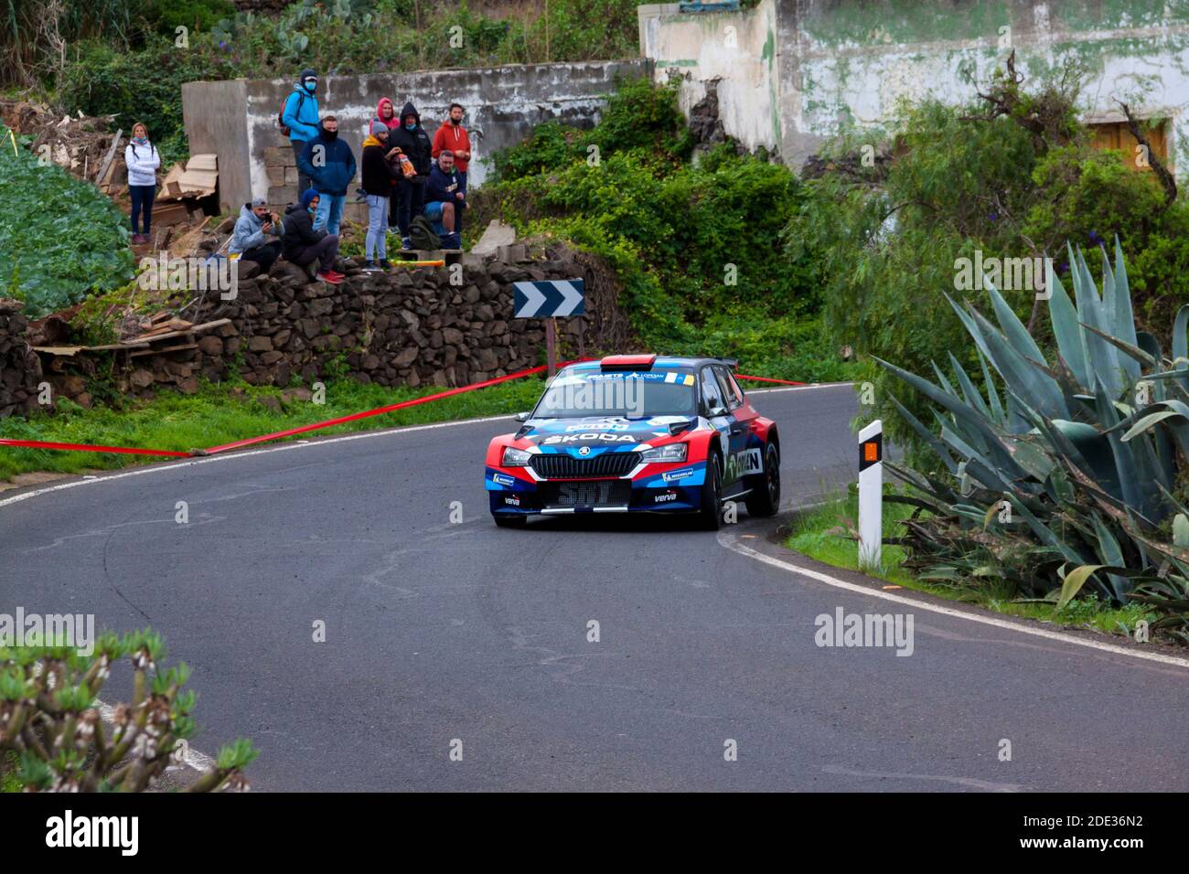 Rally Islas Canarias 2020 Stock Photo