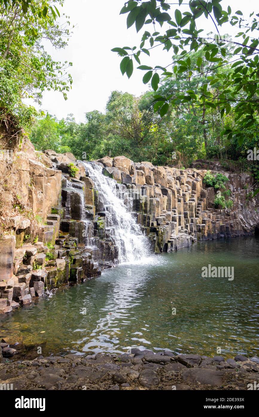 Bulingan Falls in Lamitan, Basilan, Philippines Stock Photo