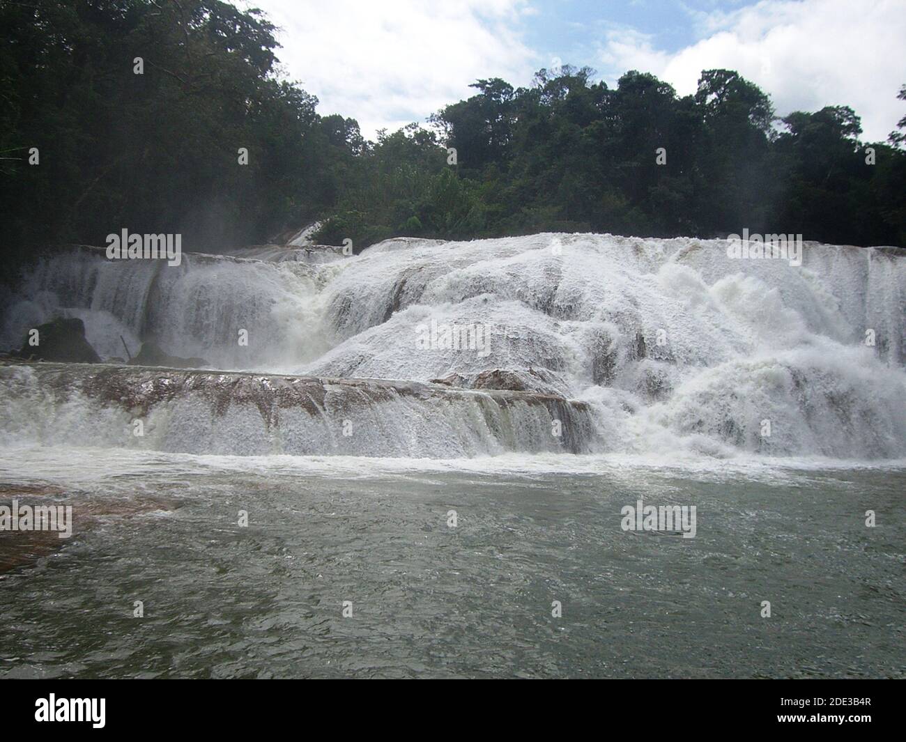 Mexique, rivière et chutes de Agua Azul Stock Photo Alamy