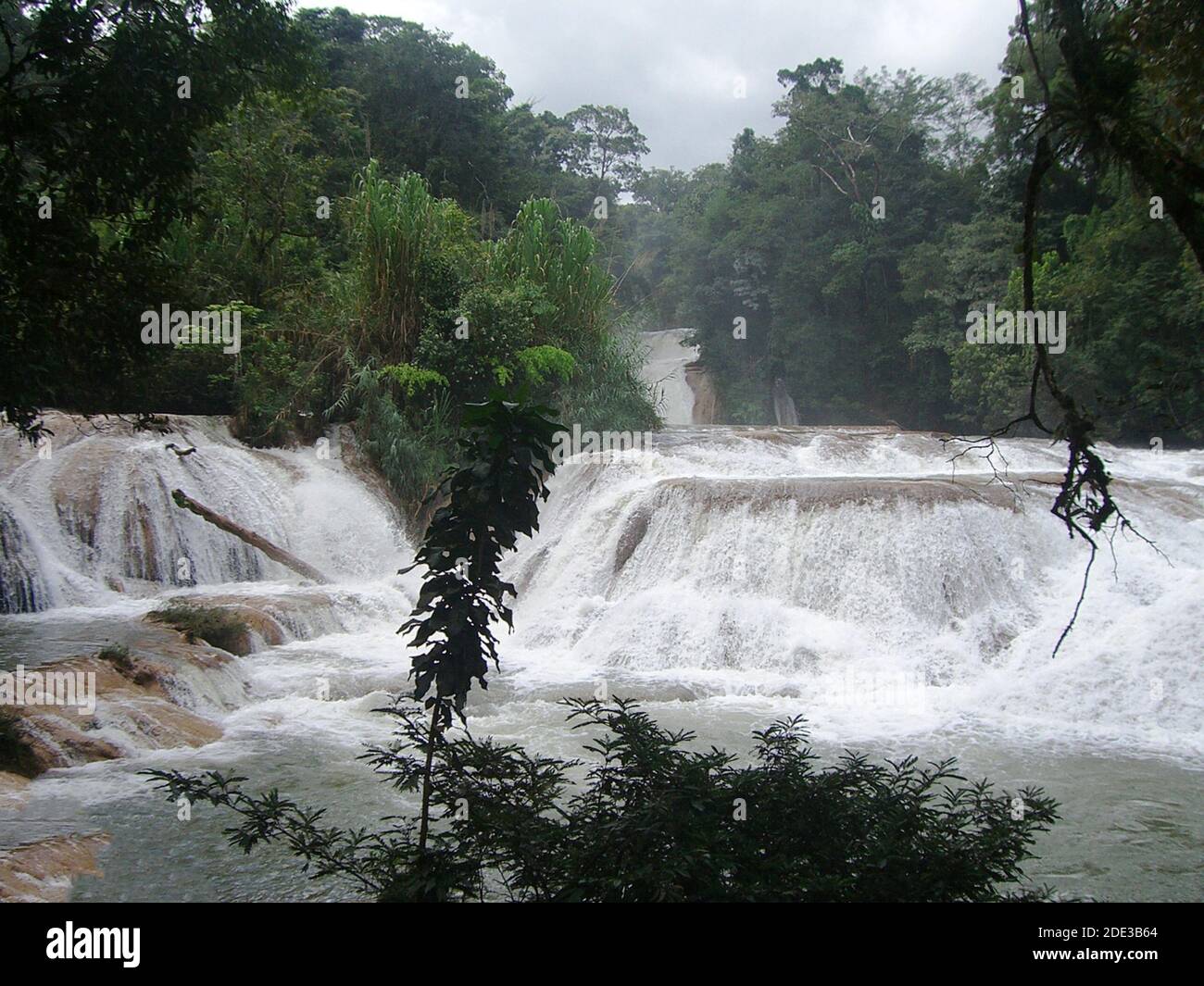 Mexique, rivière et chutes de Agua Azul Stock Photo Alamy