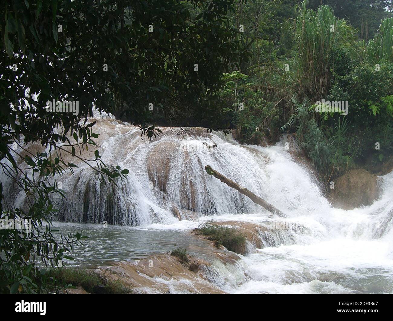 Mexique, rivière et chutes de Agua Azul Stock Photo Alamy