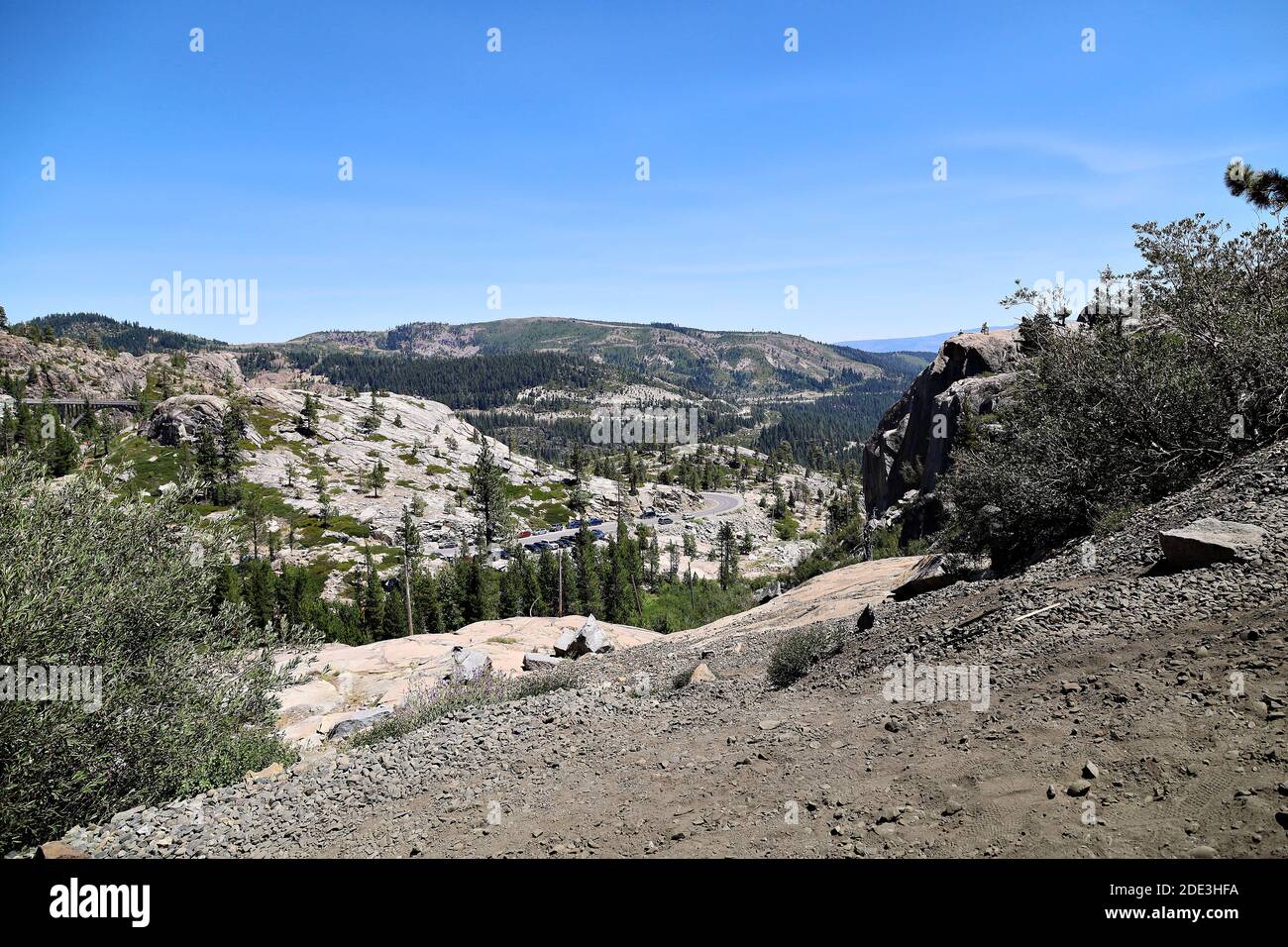 Donner summit, California Stock Photo Alamy