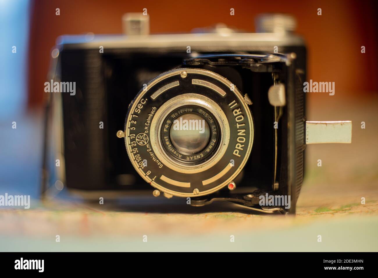 Vintage Ensign Prontor 2 camera Stock Photo