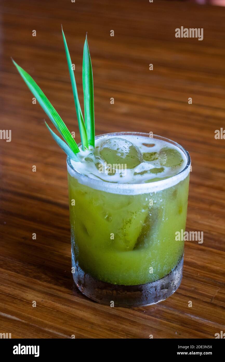 Cocktail drink at Batala Bar in Intramuros, Manila, Philippines Stock