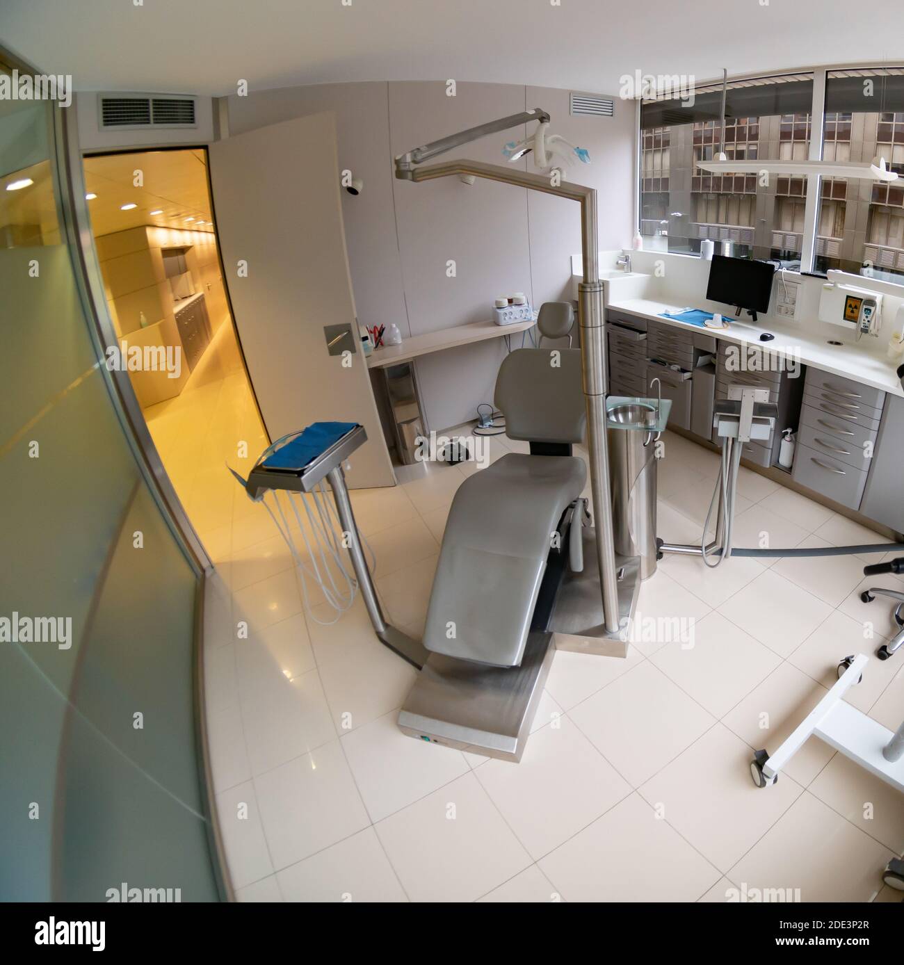 The work room of a dental clinic Stock Photo Alamy