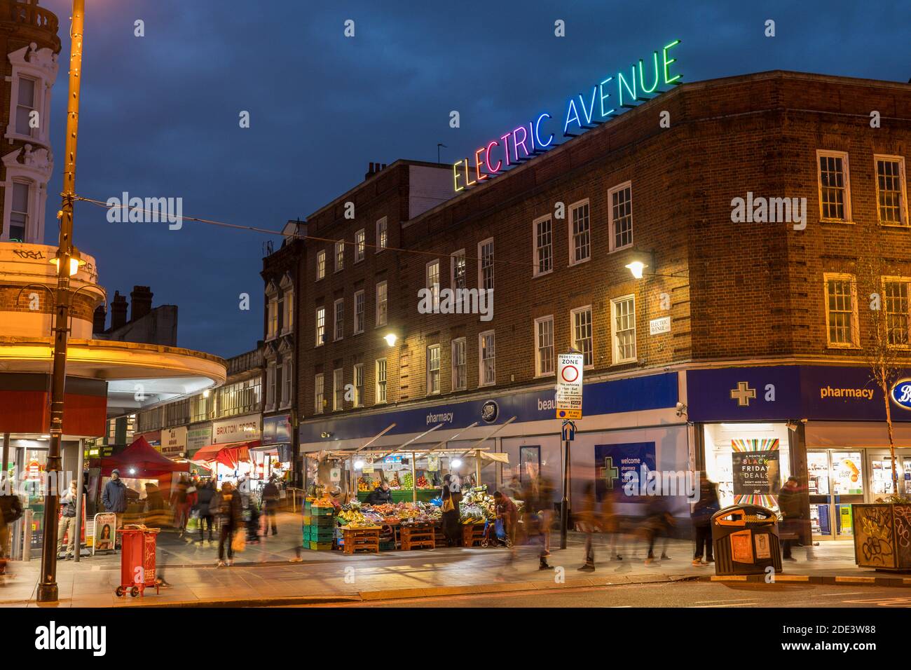 Electric Avenue on the 27th November 2020 in Brixton in the United