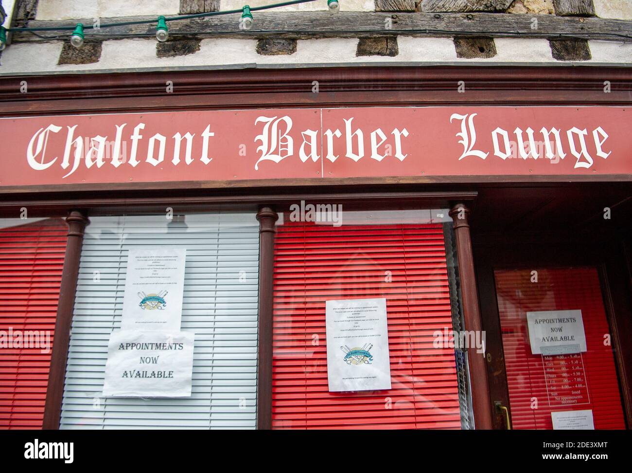 Chalfont barber lounge hires stock photography and images Alamy
