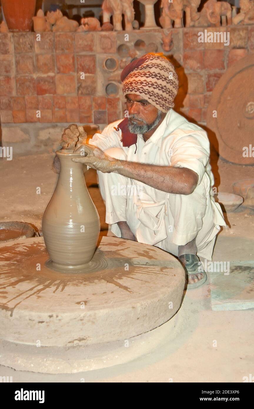 Pottery in India Stock Photo Alamy