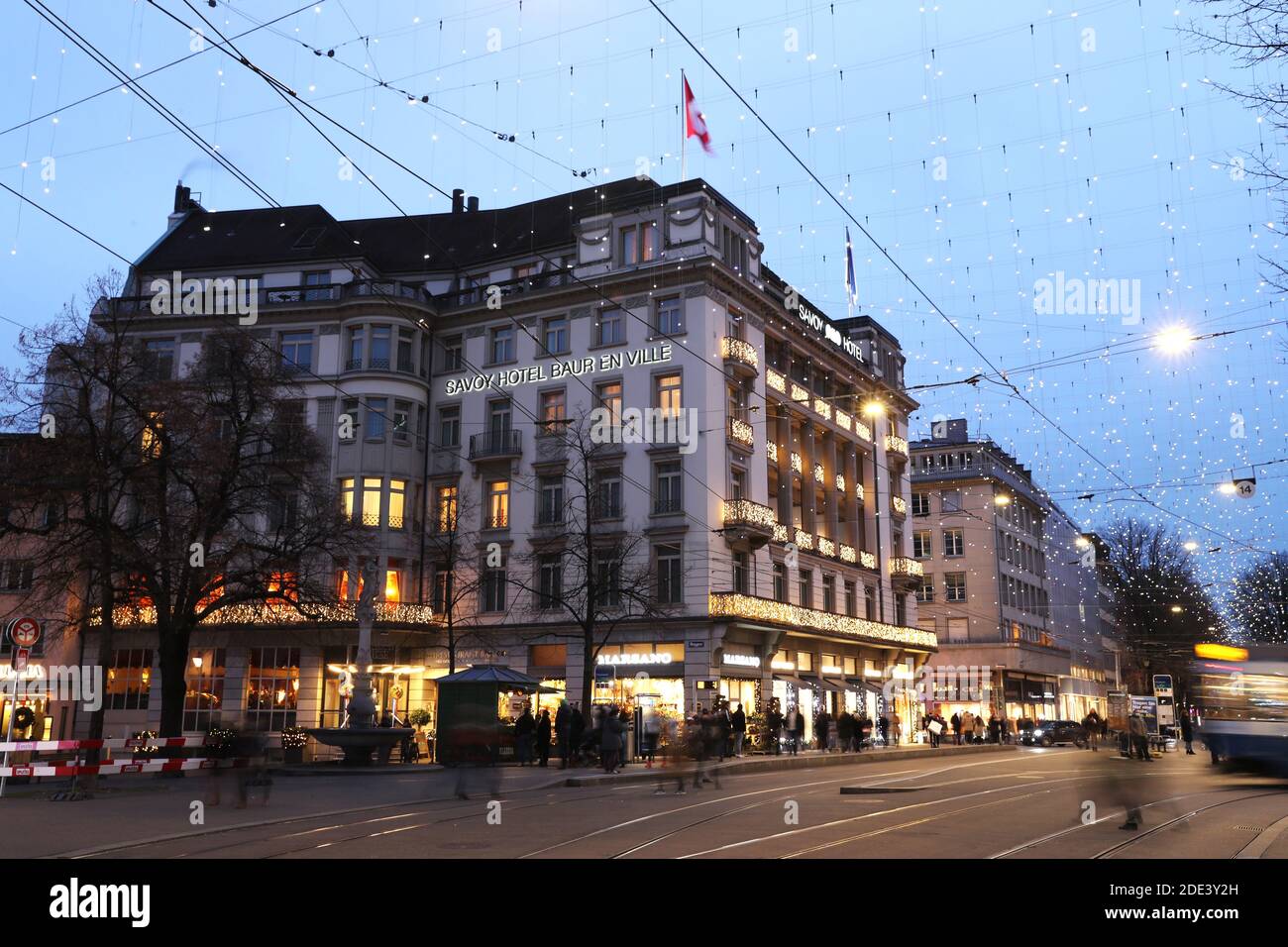 Hotel savoy zürich hires stock photography and images Alamy