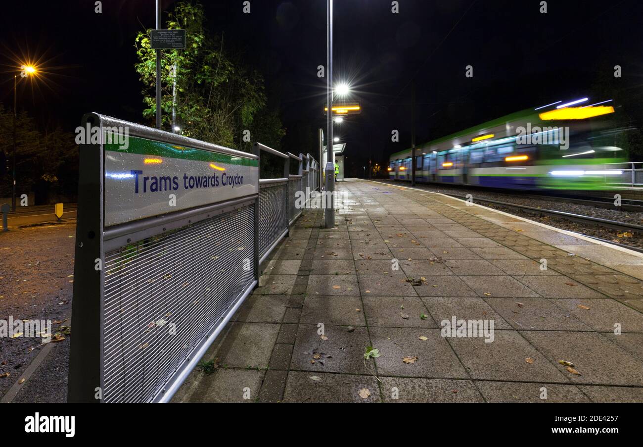 Tramlink First First London trams Croydon Tramlink Bombardier flexitiy swift CR4000 ...