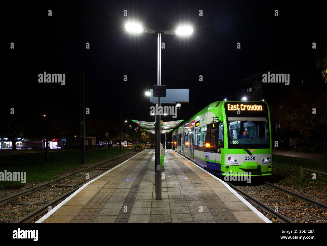 Tramlink First London trams hi-res stock photography and images - Alamy