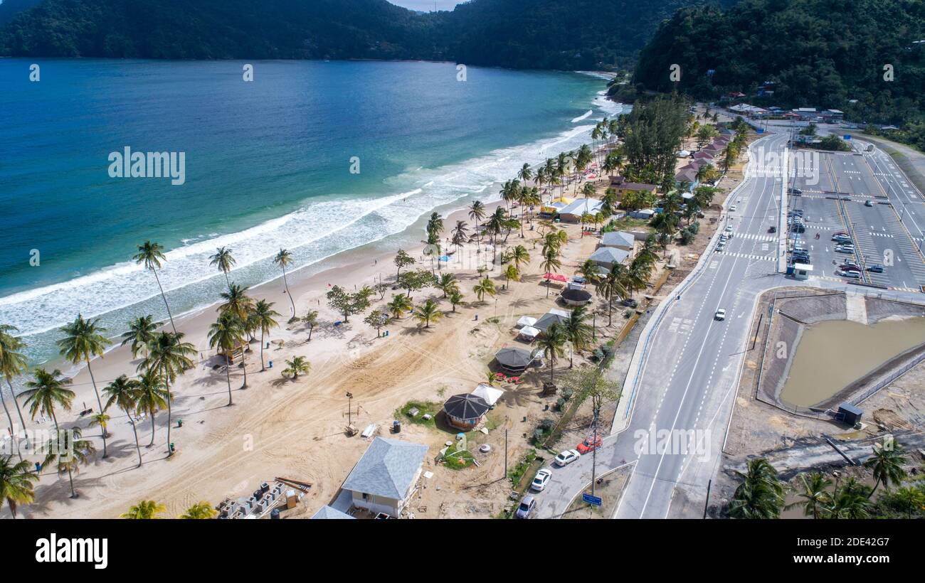 Maracas Beach Trinidad Stock Photo Alamy