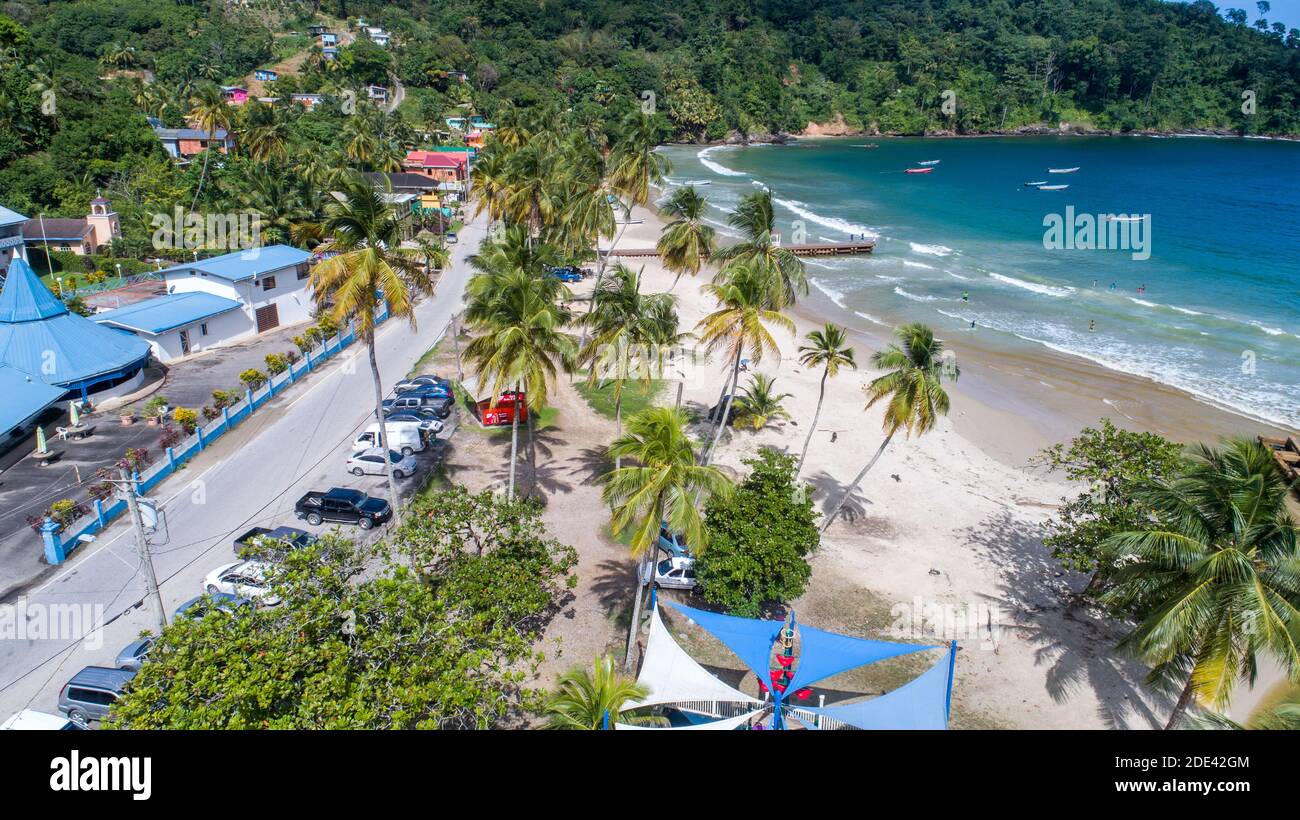 Maracas Beach Trinidad Stock Photo Alamy