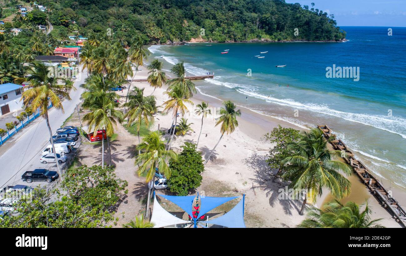 Maracas Beach Trinidad Stock Photo Alamy