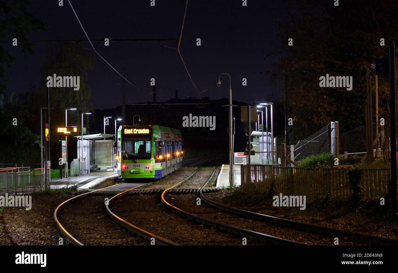 First London trams Croydon Tramlink Bombardier flexitiy swift CR4000