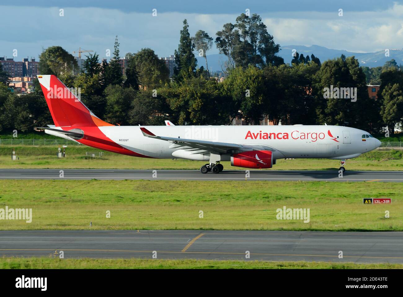 Avianca Cargo Airbus A330 freighter airplane at El Dorado Airport, Bogota,  Colombia. Avianca A330-200F cargo aircraft Stock Photo - Alamy