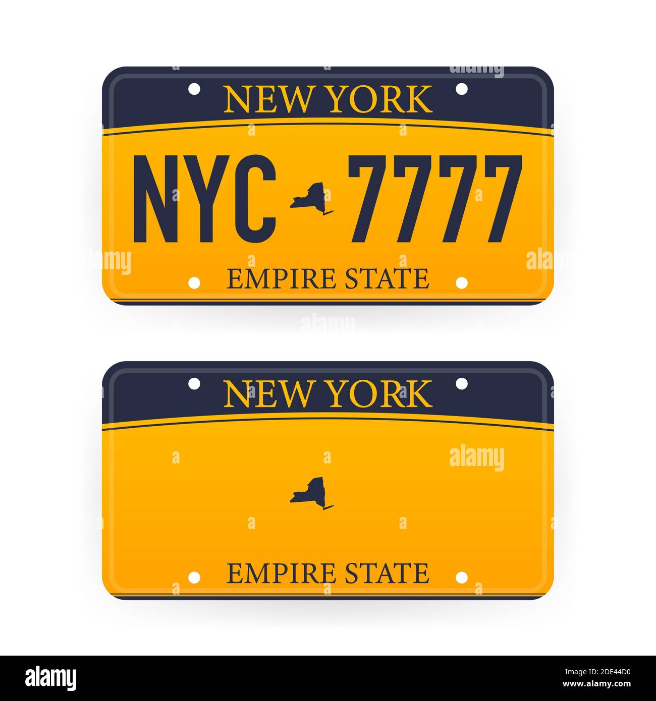 New york state license plate hires stock photography and images Alamy
