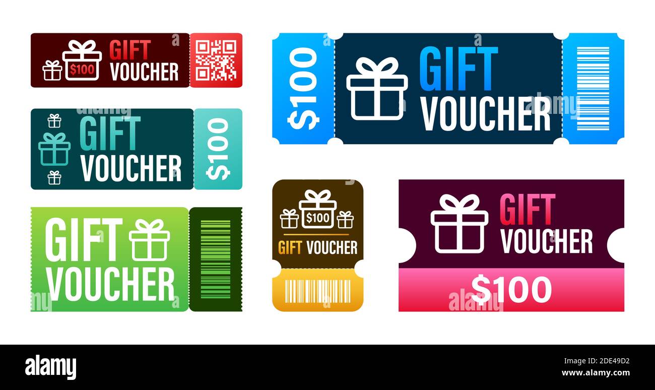 Promo Code Vector Gift Voucher With Coupon Code Premium Egift Card  Background For Ecommerce Online Shopping Marketing Vector Illustration  Stock Illustration - Download Image Now - iStock