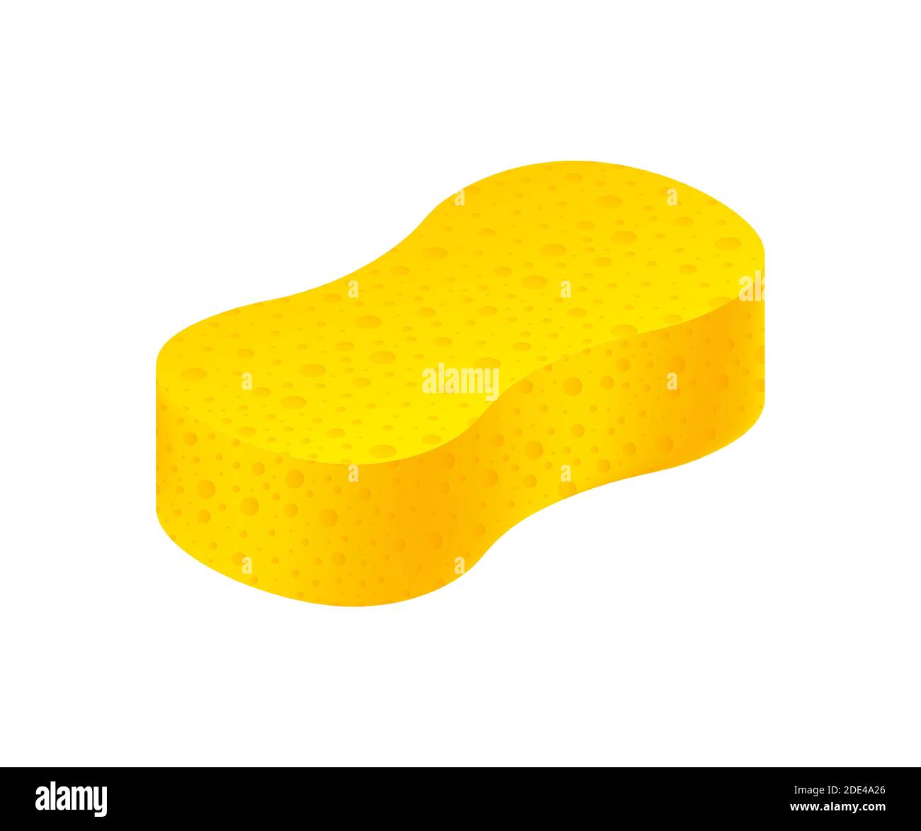 Scouring pads spong for housework cleaning and scouring pad domestic spong work tools. Vector