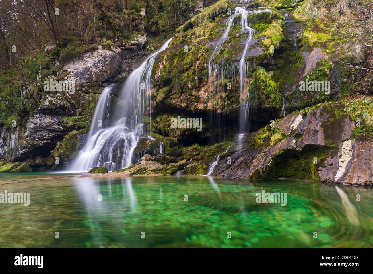 Waterfall Slap Virje Bovec Slovenia Stock Photo Alamy waterfall-slap-virje-bovec-slovenia-stock-photo-alamy