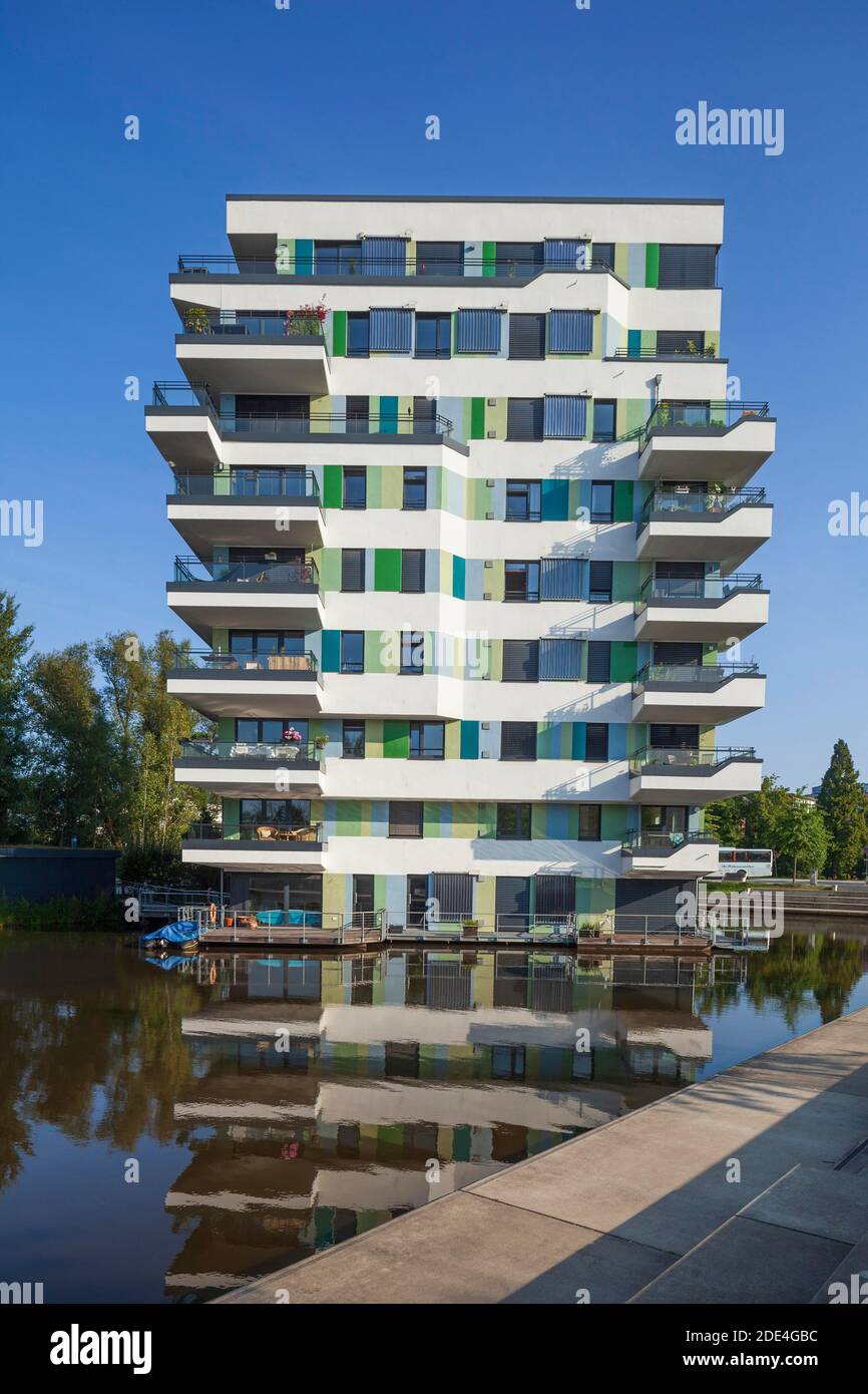 Water Houses, International Building Exhibition IBA, Wilhelmsburg