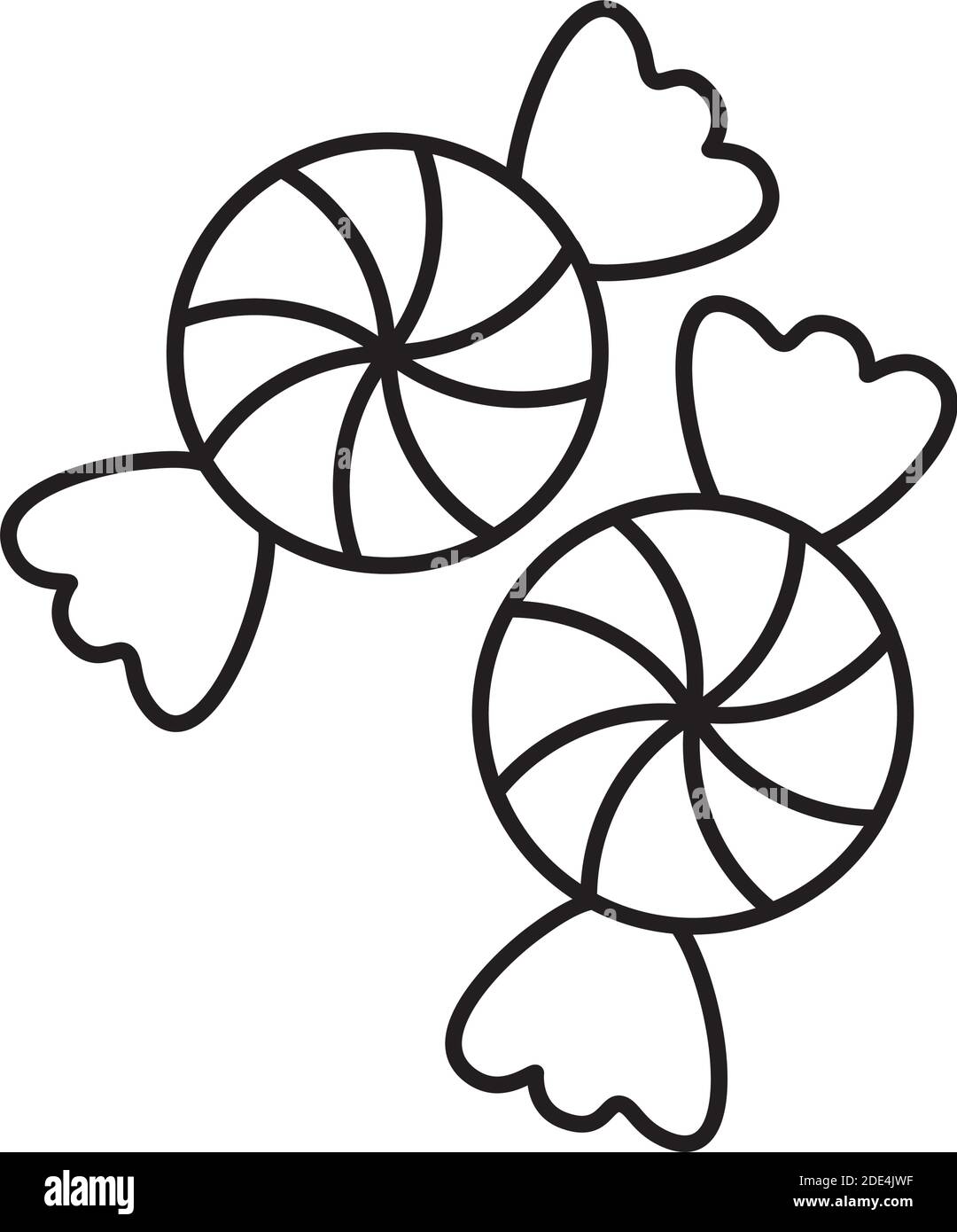 Peppermint Candy Clipart Black And White