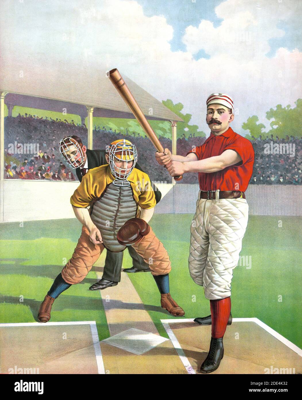 Batter catcher umpire drawing hires stock photography and images Alamy