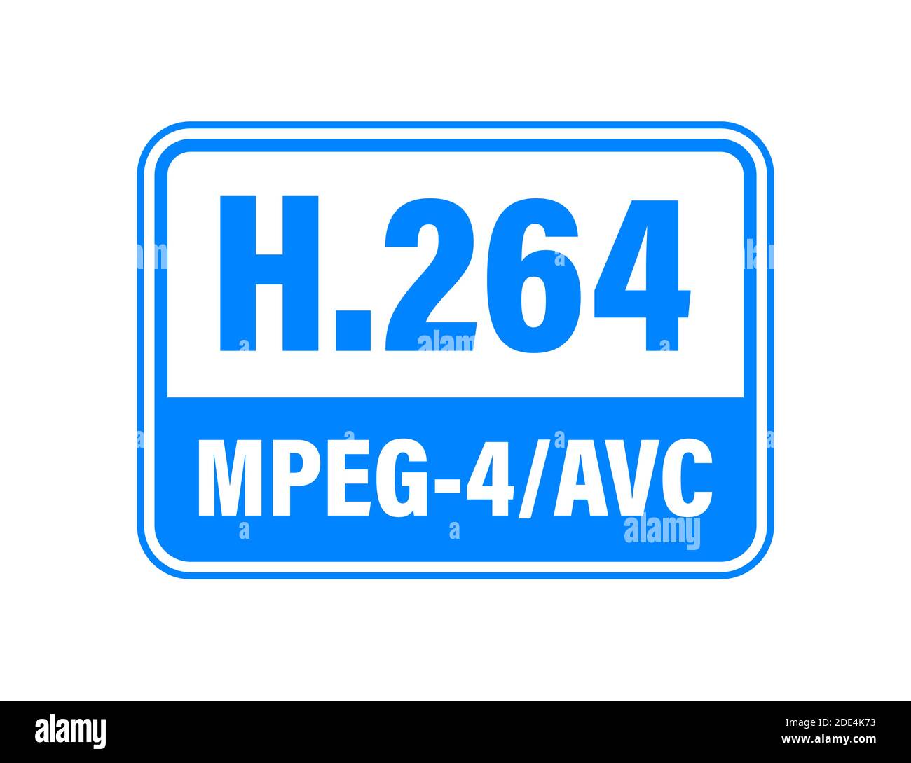 H.264 video compression standard. Vector stock illustration Stock ...