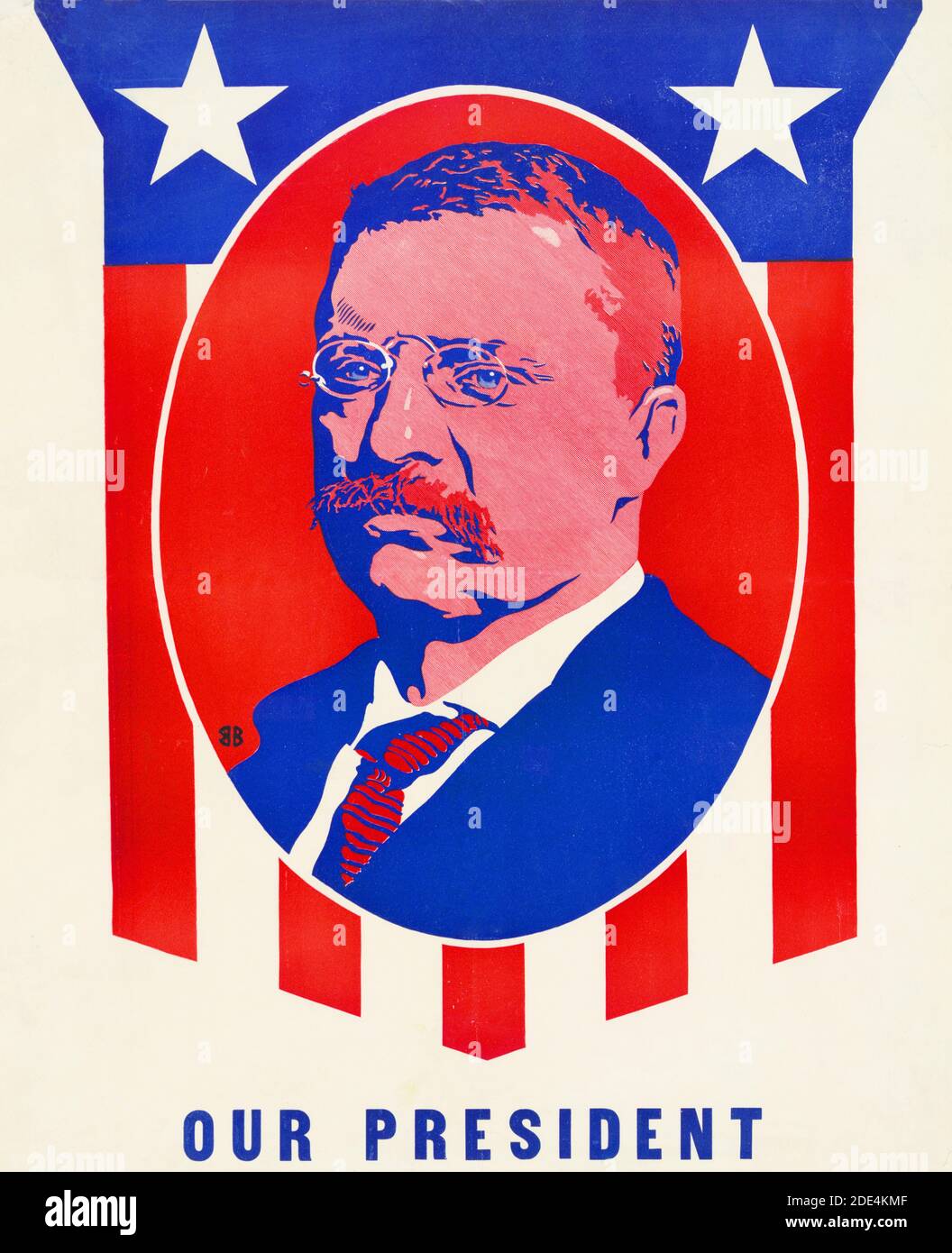 Theodore Roosevelt Print Stock Photo - Alamy