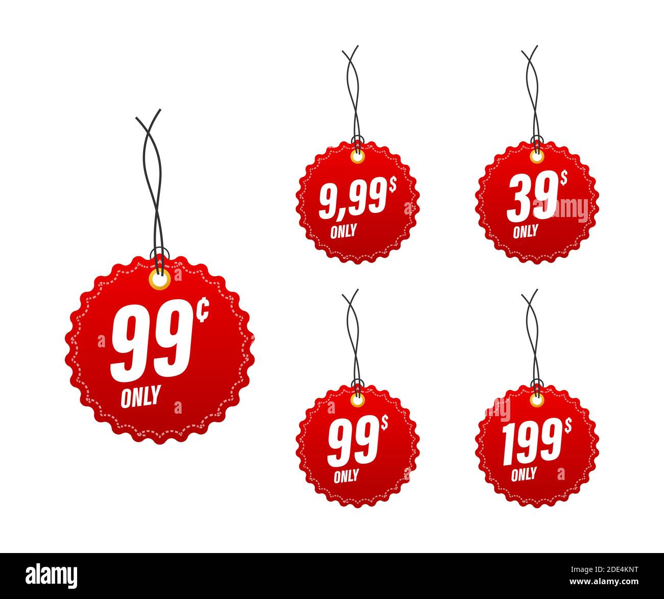 99 cent Stock Vector Images - Alamy