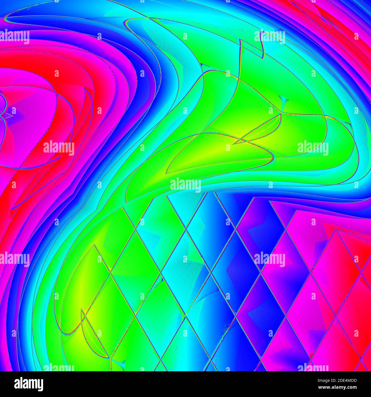 Pattern design made with the help of graphics editing and formatting