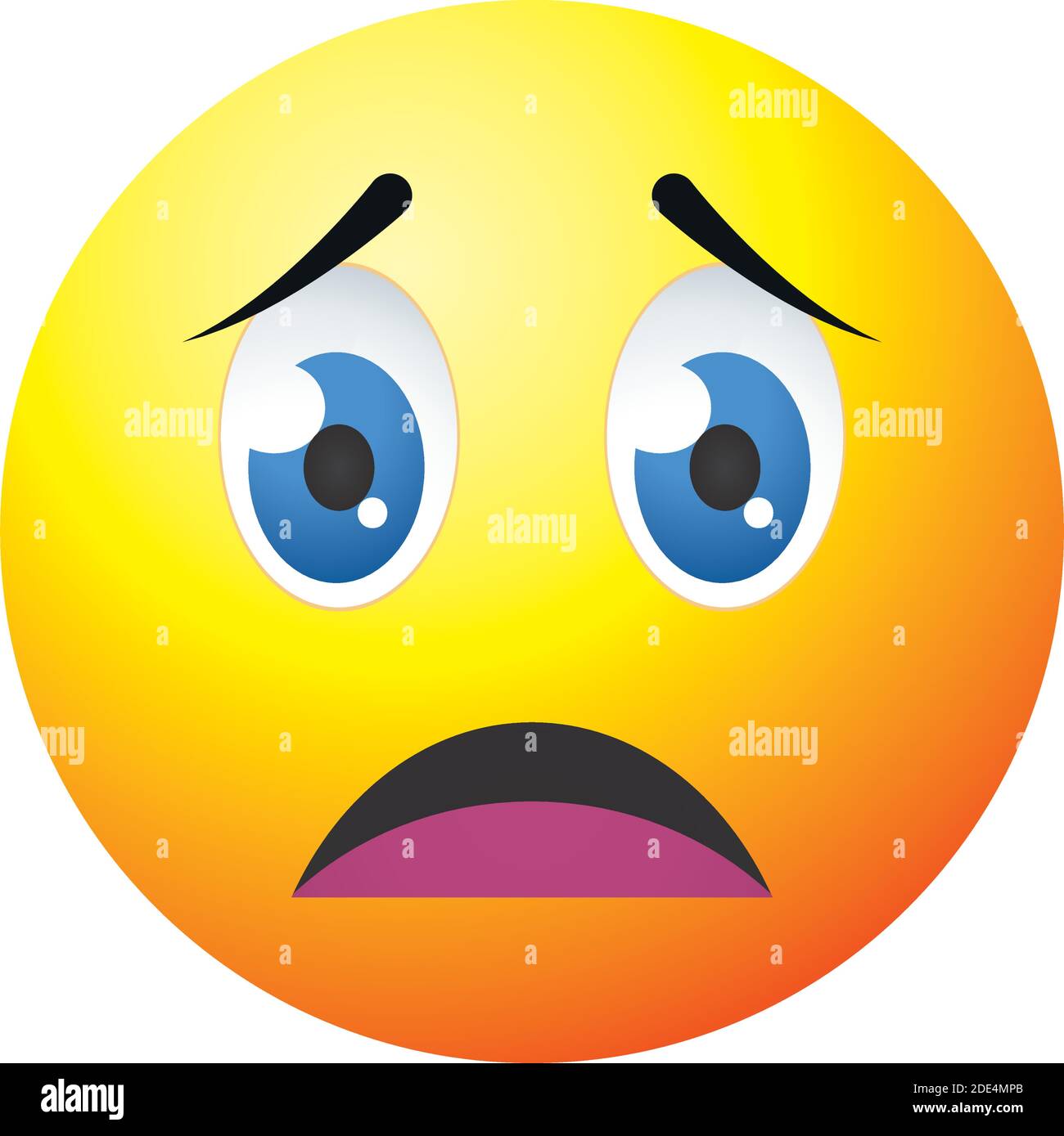 Anguished Emoji Face Icon Over White Background Colorful Design Vector Illustration Stock Vector Image Art Alamy Anguished Emoji Face Icon Over White Background Colorful Design Vector Illustration Stock Vector Image Art Alamy