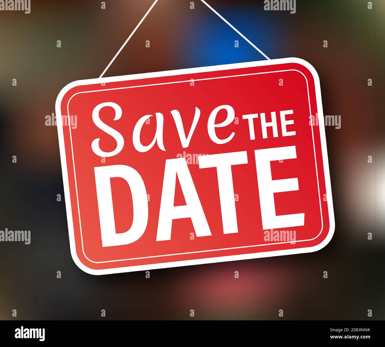 Save the date. Badge, label, Flat vector stock Stock Vector