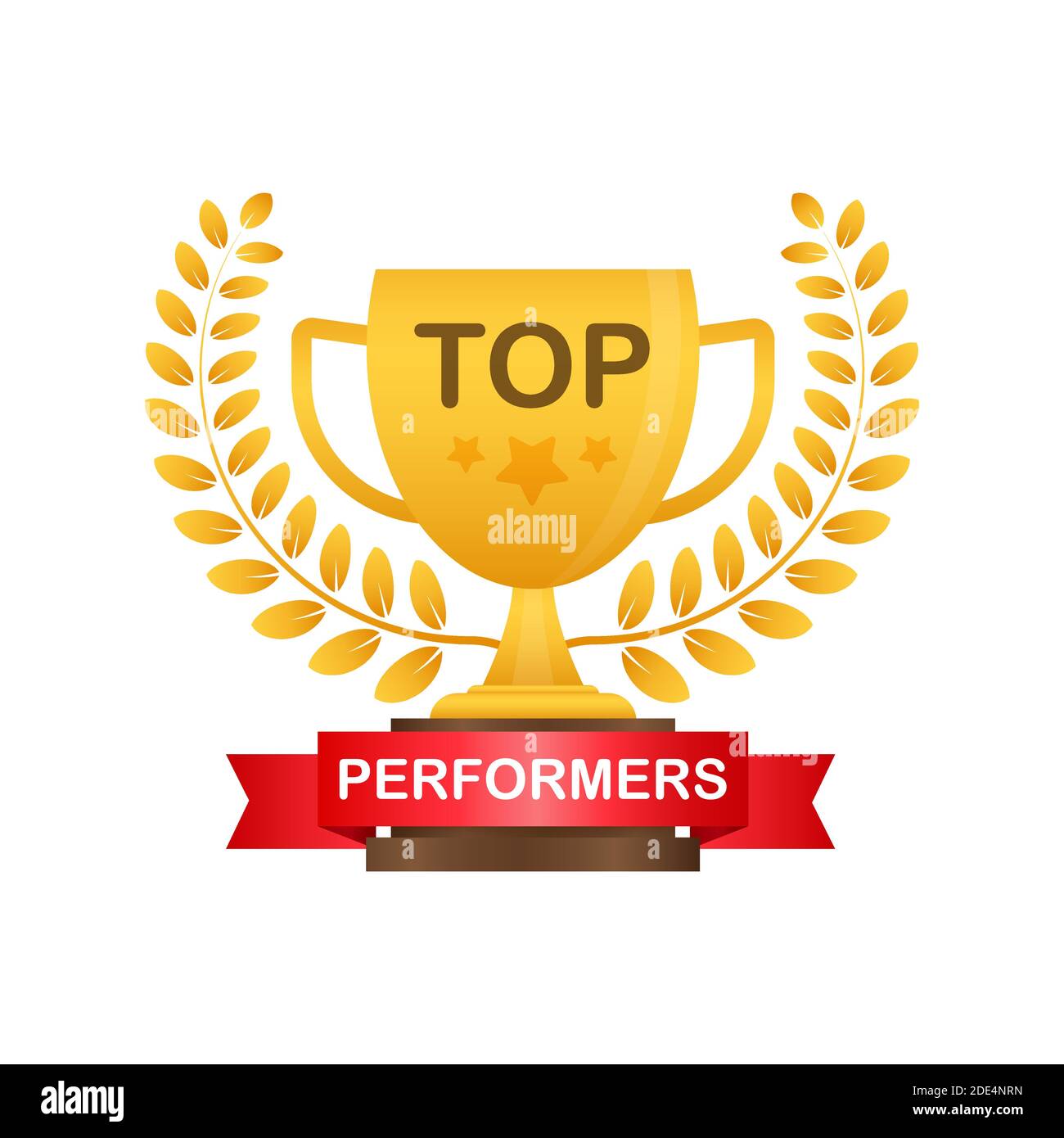 Top Performers. Website template designs. Vector illustration concepts for website and mobile website design and development. Vector illustration. Stock Vector