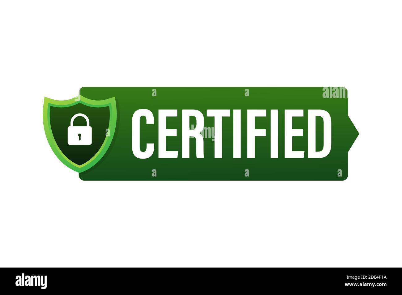 Certified stamp vector isolated on white background Stock Vector