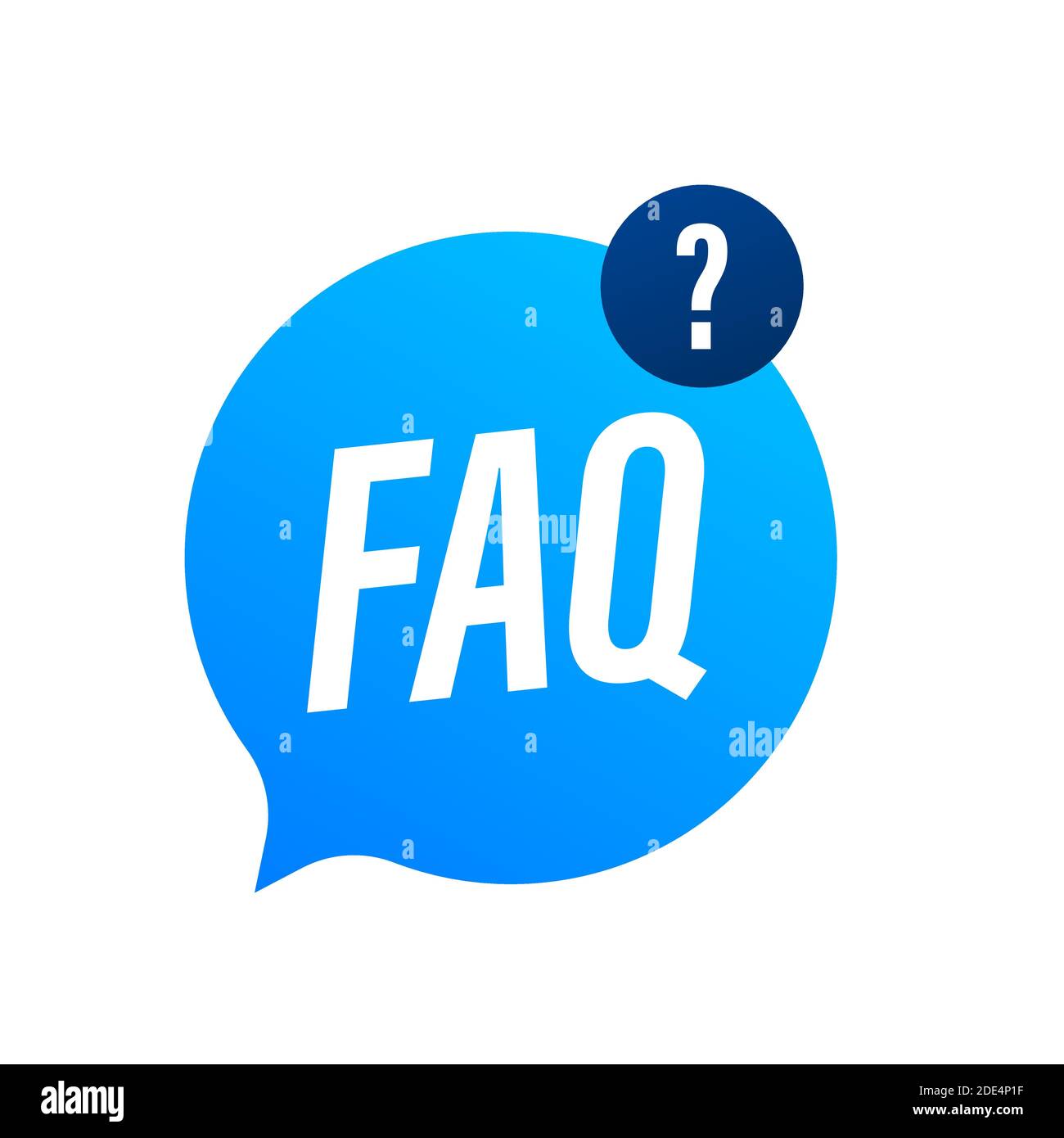 Frequently Asked Questions FAQ Banner. Computer With Question Icons ...