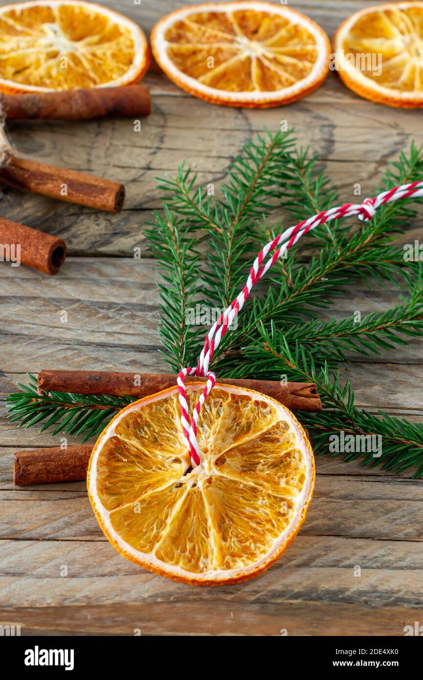 Christmas, New Year holiday cooking background. Ingredients, spices, dried  oranges and baking molds, Christmas decorations (balls, fir-tree branch, co  Stock Photo - Alamy