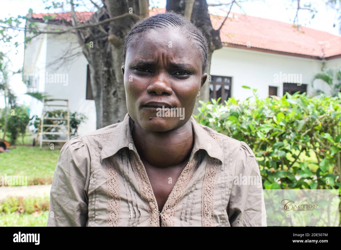 Irine Akinyi, 28 year old, a victim of lead poisoning in Uwino Uhuru
