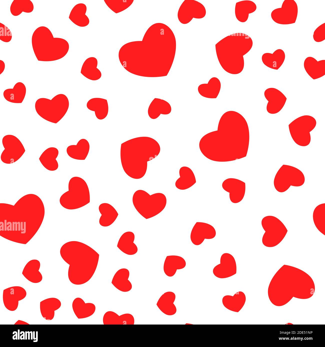 Heart Love Seamless Pattern Background Vector Illustration Stock Vector ...