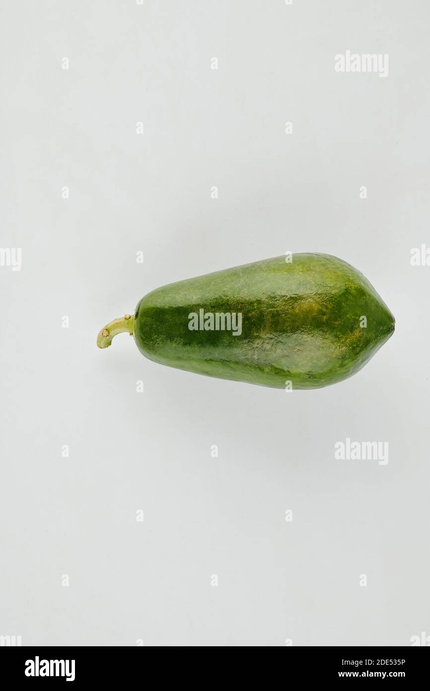 Fresh green marrow squash Stock Photo