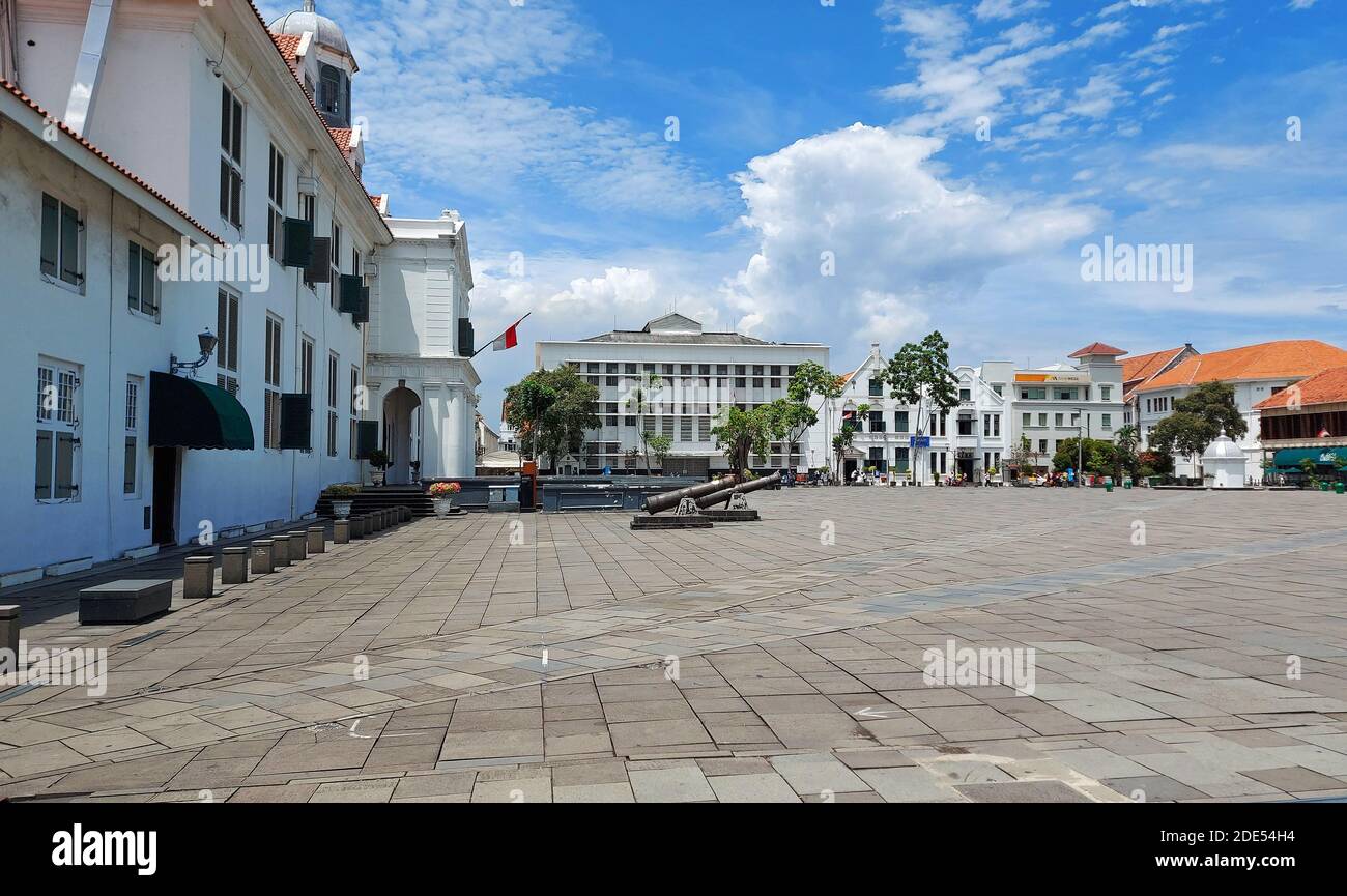Kota Tua, Old Town, Jakarta, Batavia Old Town, Indonesia Stock Photo