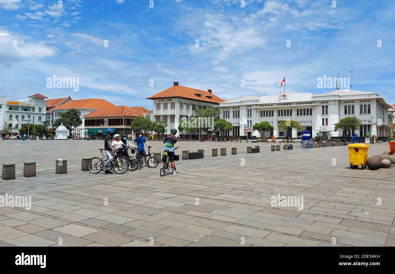 Kota Tua, Old Town, Jakarta, Batavia Old Town, Indonesia Stock Photo