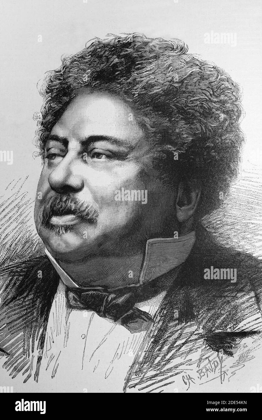 Alexandre Dumas Davy de la Pailleterie, father .French Novelist