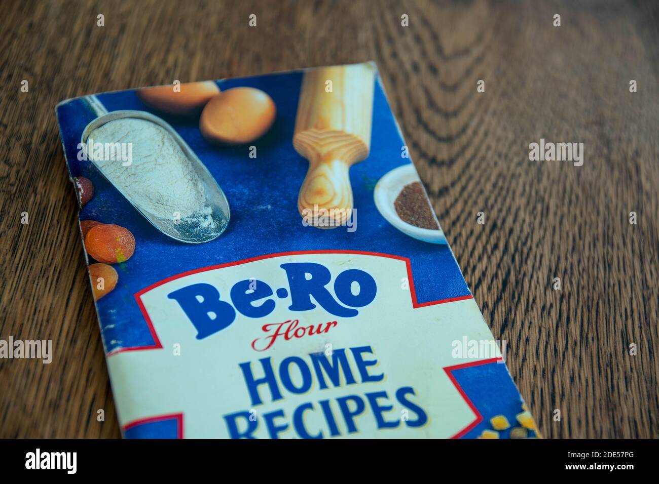 Durham, UK - 28th November 2020: Be-Ro home recipes cookbook. For traditional home baking, recipes include scones, cakes and pastries with easy to fol Stock Photo