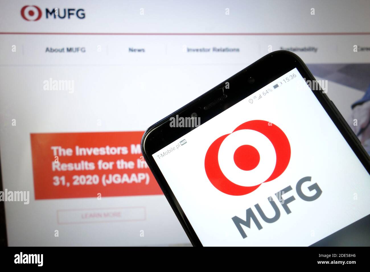 Mufg logo hi-res stock photography and images - Alamy