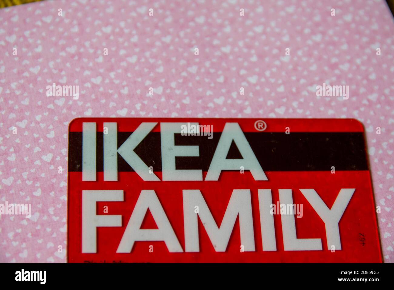 Durham, UK - 28th May 2020: Ikea Family card on isolated background. The IKEA  membership card allows members to get a wide range of discounts and bene  Stock Photo - Alamy
