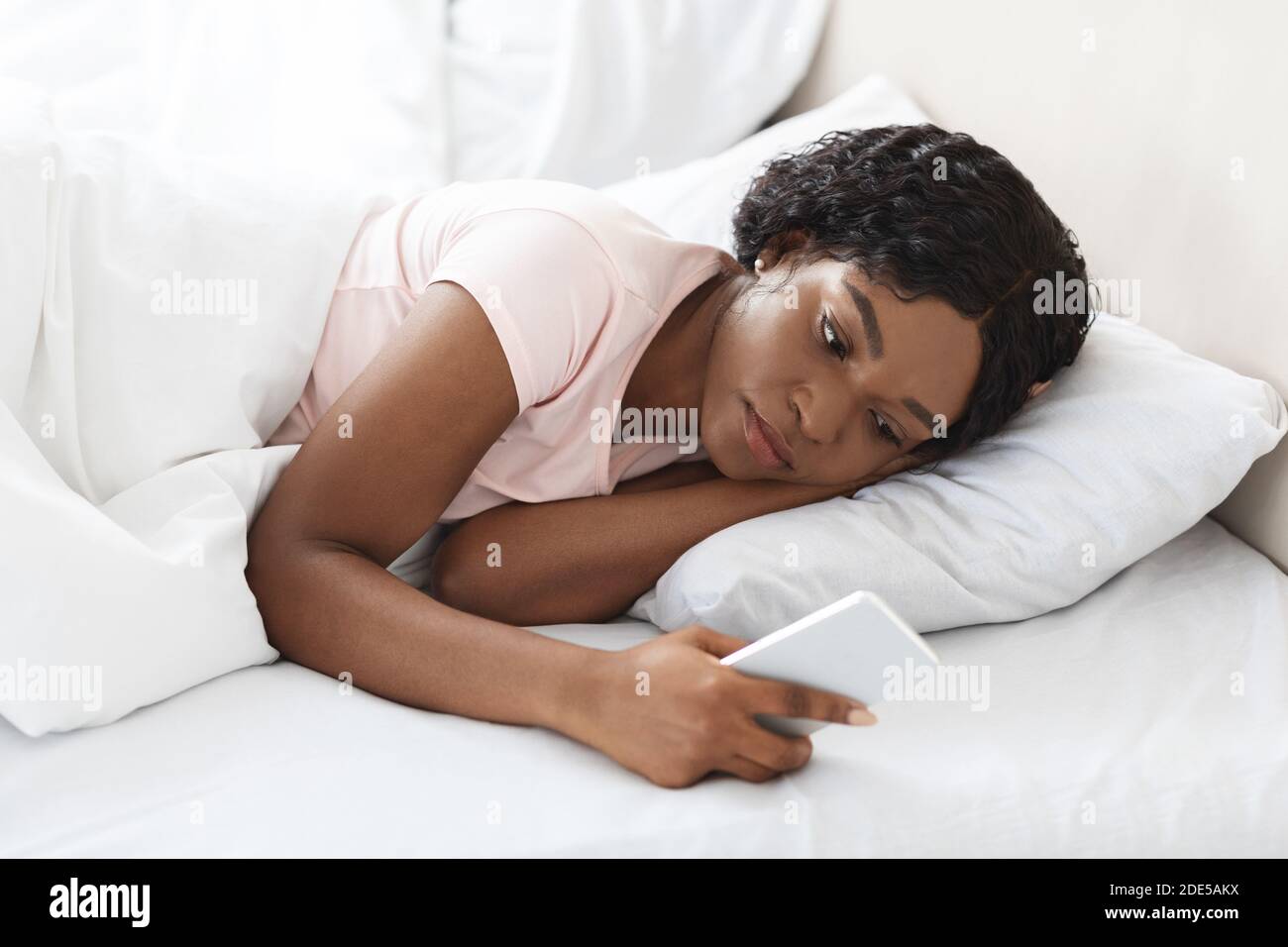 Cute young african woman hi-res stock photography and images - Alamy