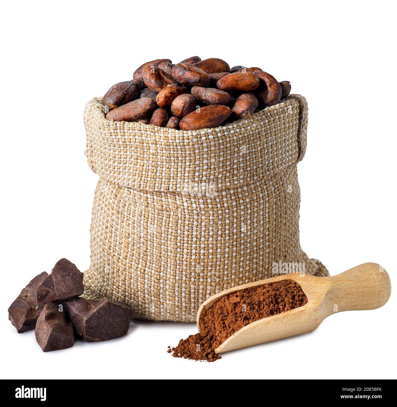 Cocoa beans in sack hires stock photography and images Alamy